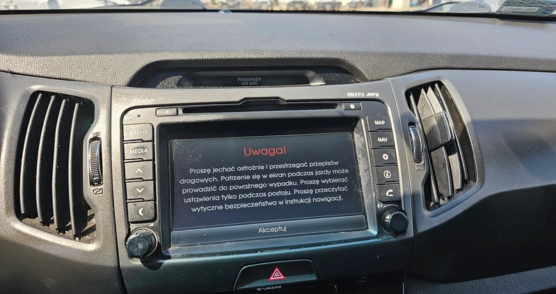 Kia Sportage cena 43900 przebieg: 160000, rok produkcji 2013 z Mysłowice małe 121